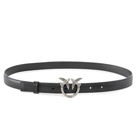 PINKO - Love Birds Leather Belt