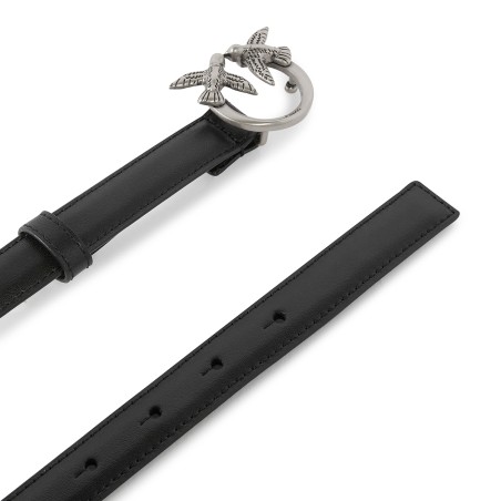 PINKO - Love Birds Leather Belt