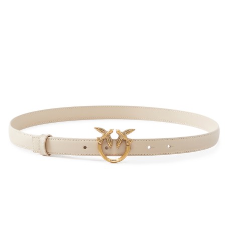PINKO - Love Birds Leather Belt