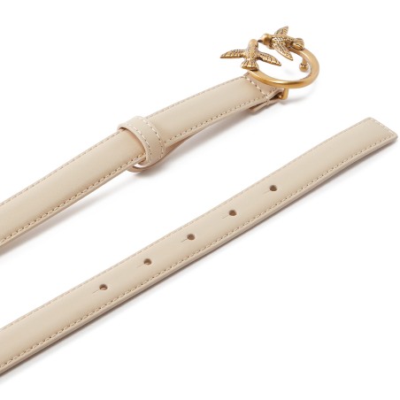 PINKO - Cintura in pelle Love Birds