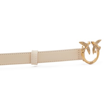 PINKO - Ceinture en cuir Love Birds