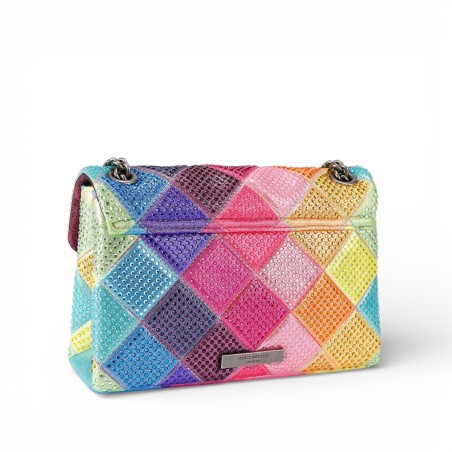 KURT GEIGER - Borsa a tracolla Medium Fabric Kensington