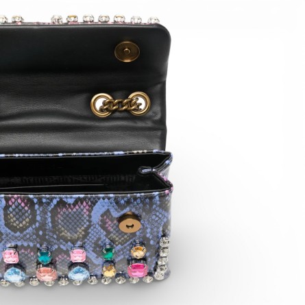 KURT GEIGER - Bolso de hombro mediano Kensington Gem