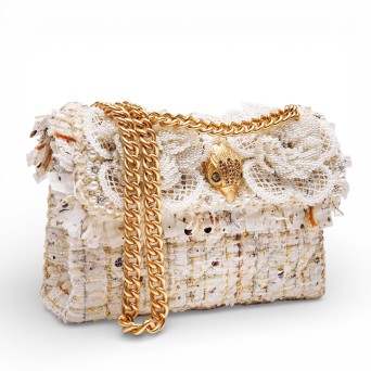 KURT GEIGER - Tweed Mini Kensington Shoulder Bag 2