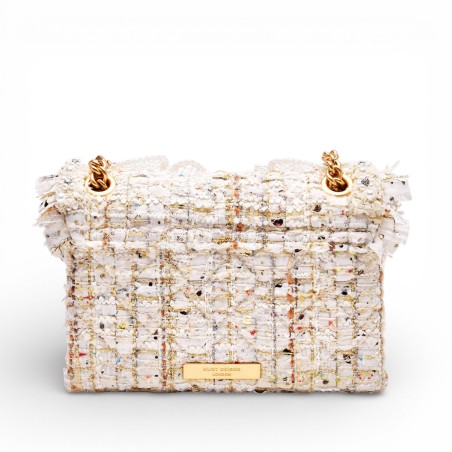 KURT GEIGER - Bolso de hombro Tweed Mini Kensington