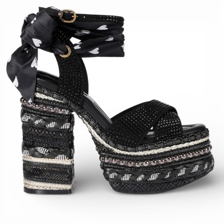KURT GEIGER - Sandal Chelsea-Schal-Plattform