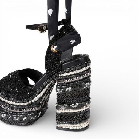 KURT GEIGER - Sandal Chelsea-Schal-Plattform