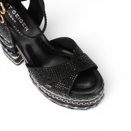 KURT GEIGER - Sandal Chelsea-Schal-Plattform