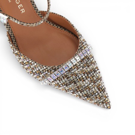 KURT GEIGER - Pump Rhinestone Point Mule