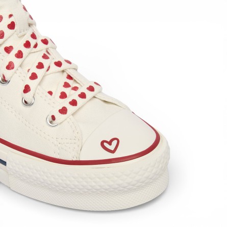CONVERSE - Baskets Chuck Taylor All Star Lift Platform Valentine's Day