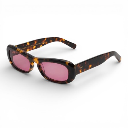 RETROSUPERFUTURE - Lunettes de soleil Sugo Burnt Havana - Couleur: Marron,Taille: TU