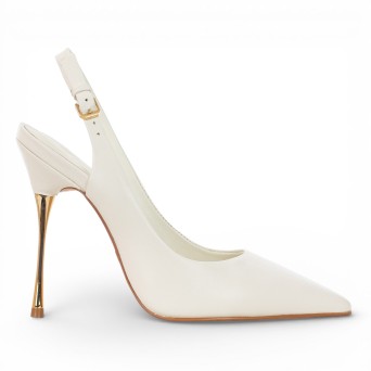 CARRANO - Slingback in pelle