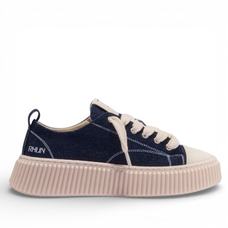 RHUN - 2020 Treble Denim Canvas Sneakers