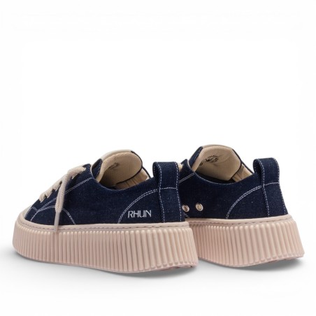RHUN - 2020 Treble Denim Canvas Sneakers