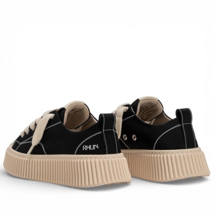 RHUN - 2020 Sneakers Treble Black Nylon