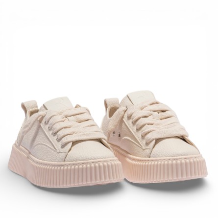 RHUN - Sneakers 2019 Triple Beige Grain Leather