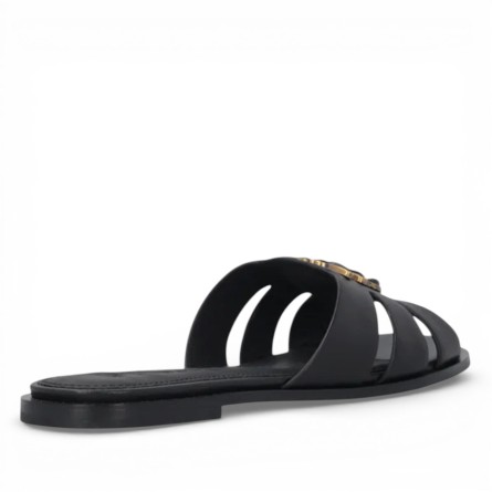 PINKO - Lederslipper mit Love Birds-Logo