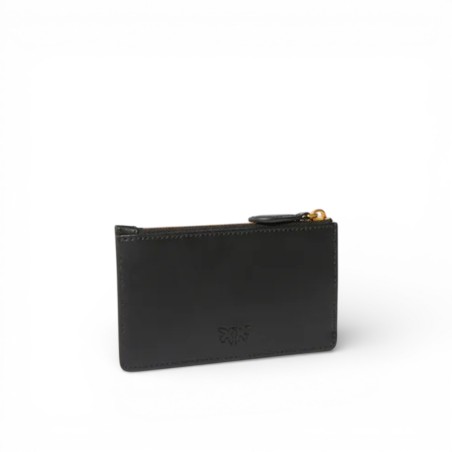 PINKO - Estuche para tarjetas con corte de diamante Love Birds