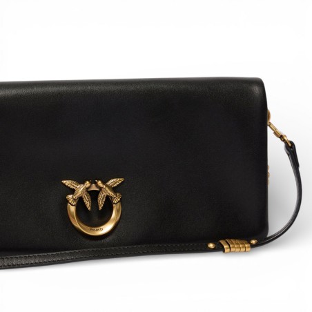 PINKO - Pochette Love Bag Click Soft Horizontal