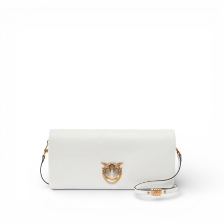 PINKO - Love Bag Click Soft Horizontal Clutch Bag