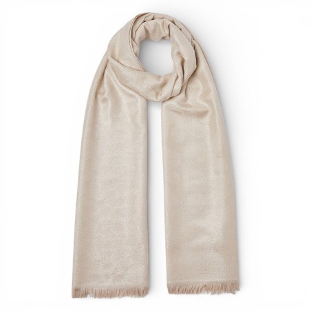 LIU JO - Estola de tejido jacquard con logotipo monogramado