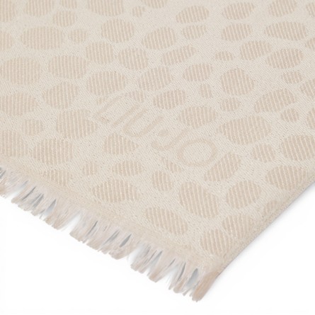 LIU JO - Animal print jacquard fabric stole