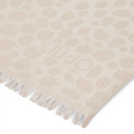 LIU JO - Stola in tessuto jacquard con stampa animalier
