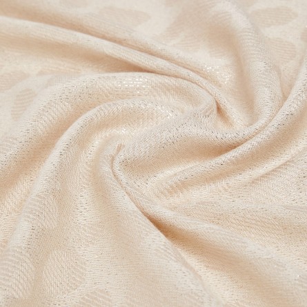 LIU JO - Stola in tessuto jacquard con stampa animalier