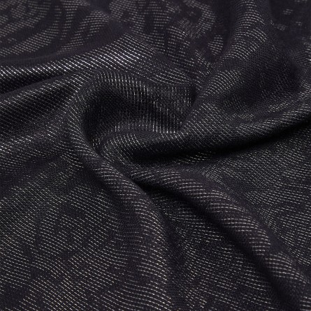 LIU JO - Stola in tessuto jacquard con stampa animalier