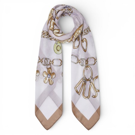 LIU JO - Estola con logo estampado