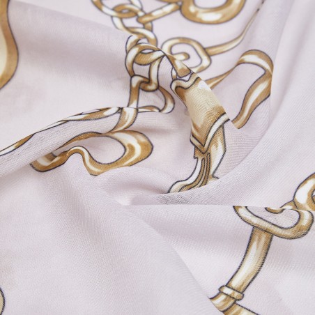 LIU JO - Estola con logo estampado