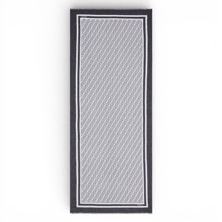 LIU JO - Étole avec logo monogrammé sur toute la surface