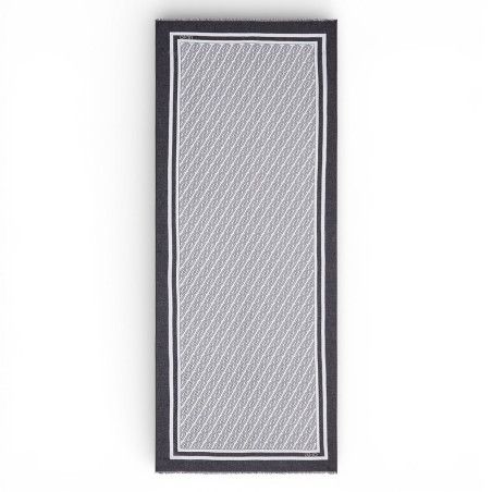 LIU JO - Étole avec logo monogrammé sur toute la surface