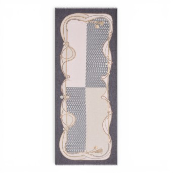 LIU JO - Stole with multilogo print 2