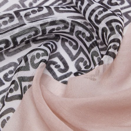 LIU JO - Estola con estampado multilogo