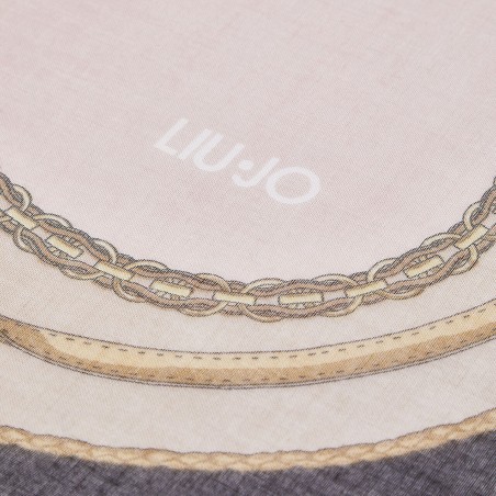 LIU JO - Estola con estampado multilogo