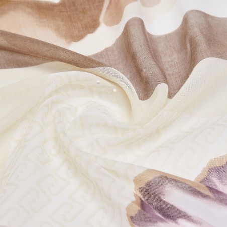 LIU JO - Scarf with colorblock print