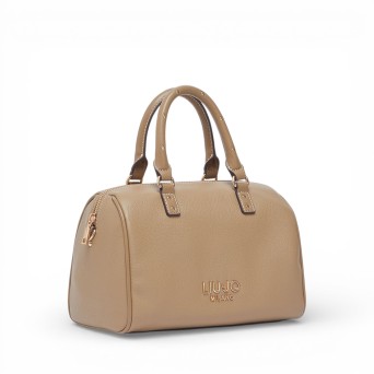 LIU JO - Borsa satchel con logo lettering 2