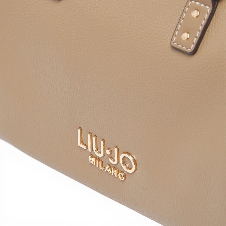 LIU JO - Satchel bag with lettering logo