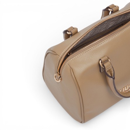 LIU JO - Borsa satchel con logo lettering