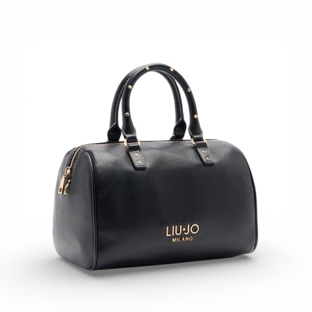 LIU JO - Bolso satchel con logo lettering