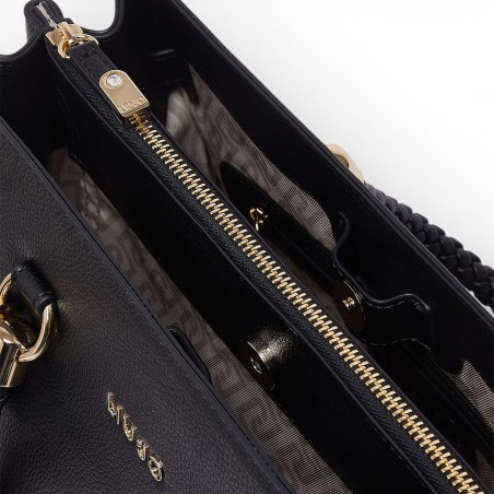 LIU JO - Bolso satchel con logo lettering