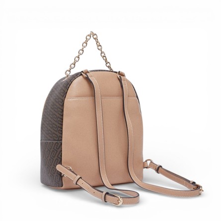 LIU JO - Rucksack mit monogrammiertem Logo über und über