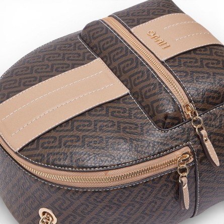 LIU JO - Sac à dos avec logo monogrammé sur toute la surface