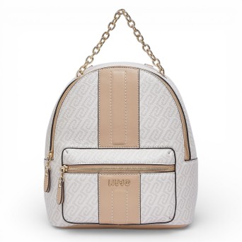 LIU JO - Rucksack mit monogrammiertem Logo über und über
