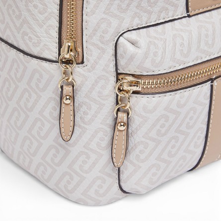 LIU JO - Sac à dos avec logo monogrammé sur toute la surface