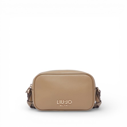 LIU JO - Bolso bandolera con logo de letras
