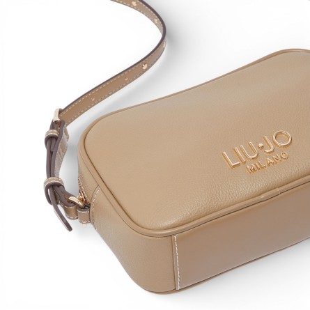 LIU JO - Bolso bandolera con logo de letras