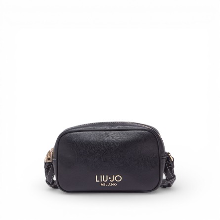 LIU JO - Bolso bandolera con logo de letras