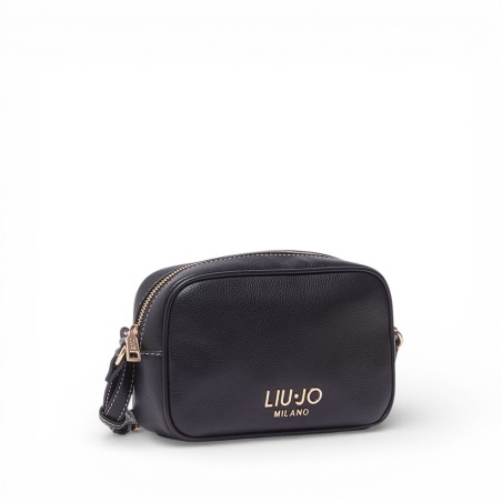 LIU JO - Borsa a tracolla con logo lettering
